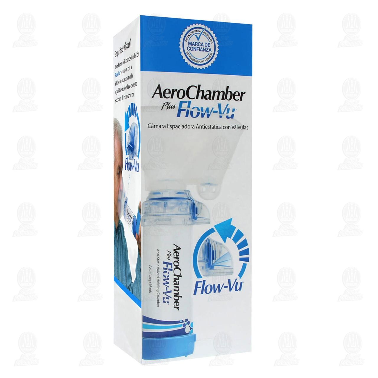 Aerochamber Plus Flow-Vu Adulto. image number 0