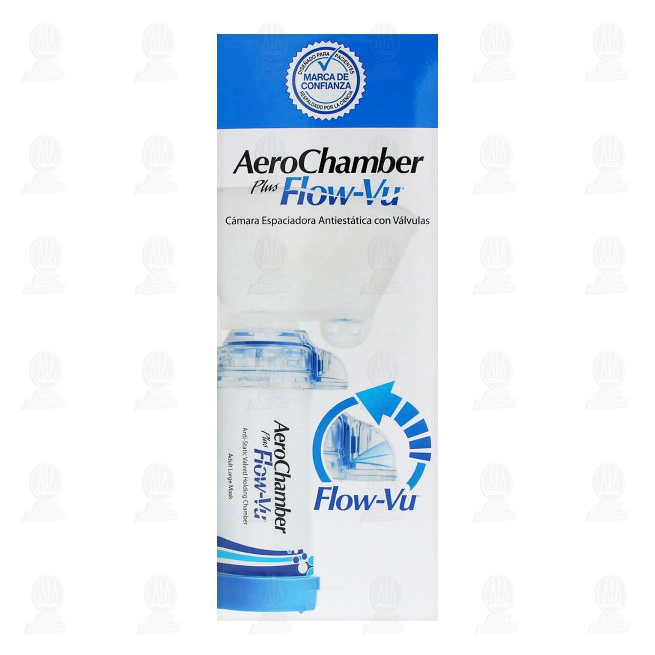 Aerochamber Plus Flow-Vu Adulto. image number 1