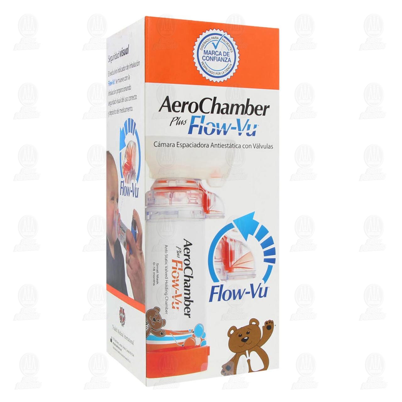 Aerochamber Plus Flow-Vu Lactante. image number 0