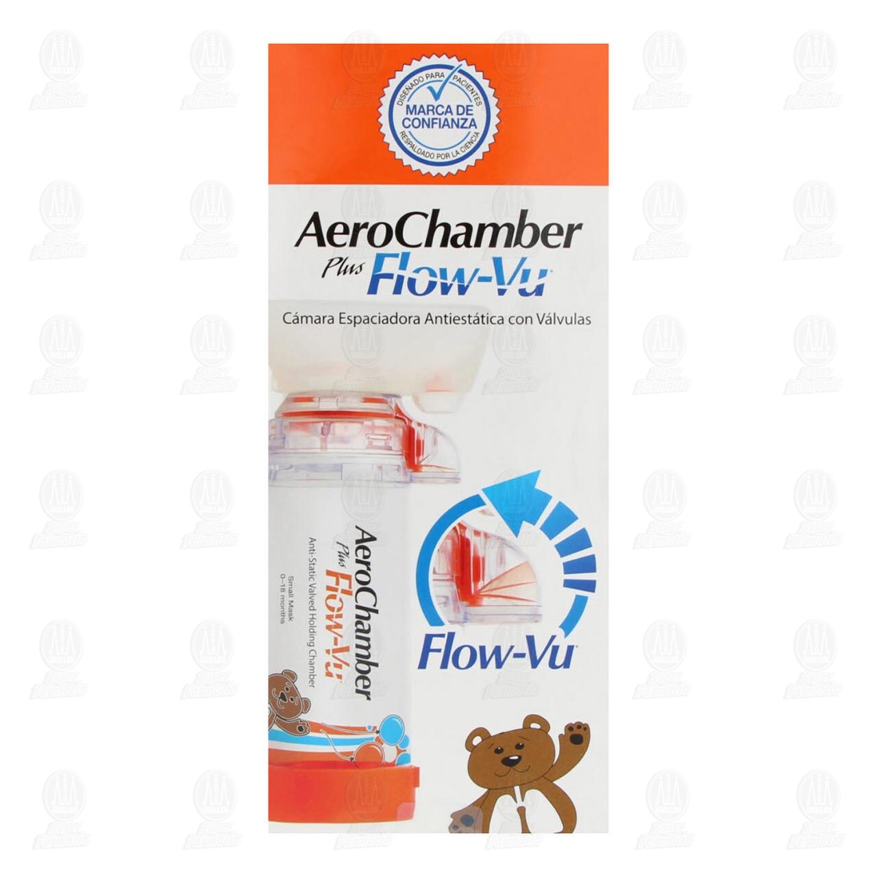 Aerochamber Plus Flow-Vu Lactante. image number 1