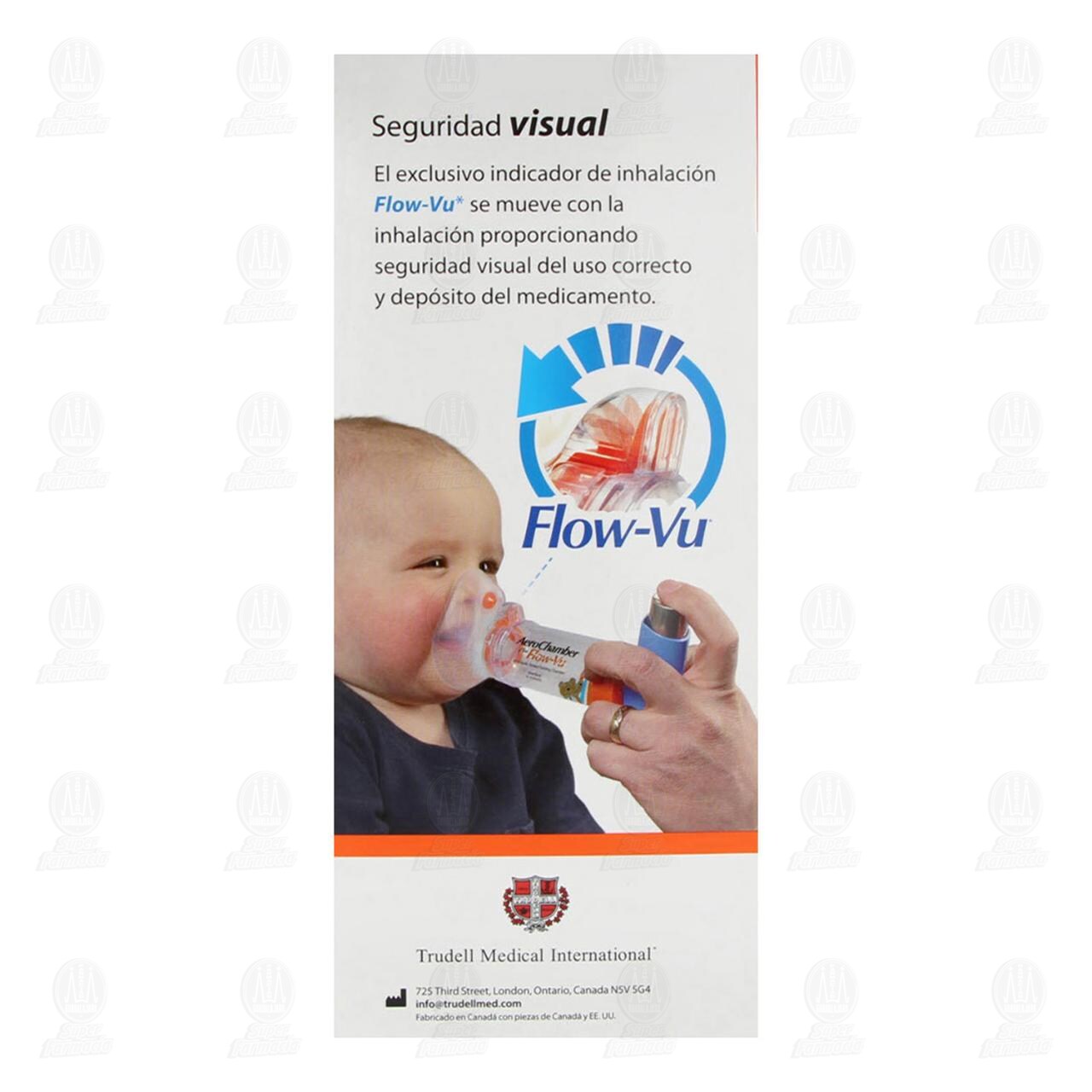 Aerochamber Plus Flow-Vu Lactante. image number 3