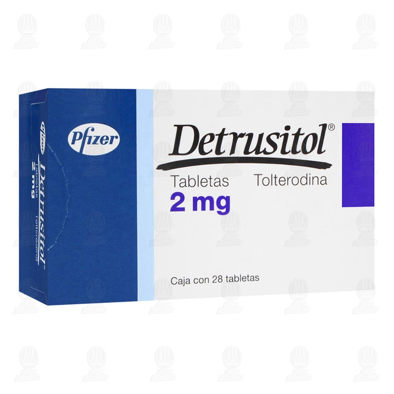 Imagen para Detrusitol 2 mg, 28 Tabletas.