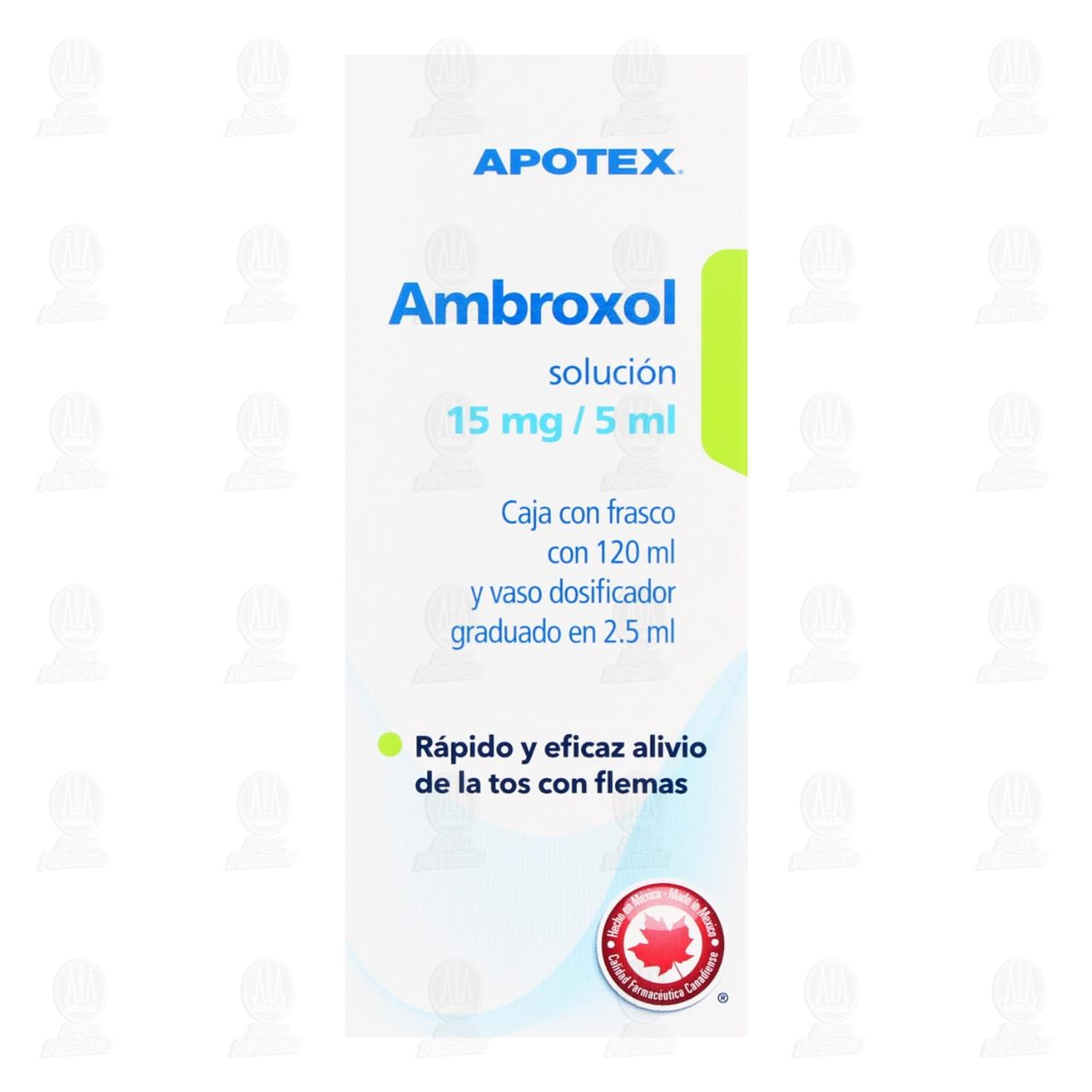 Ambroxol Soluci&oacute;n 15mg/5ml, 120 ml. image number 1