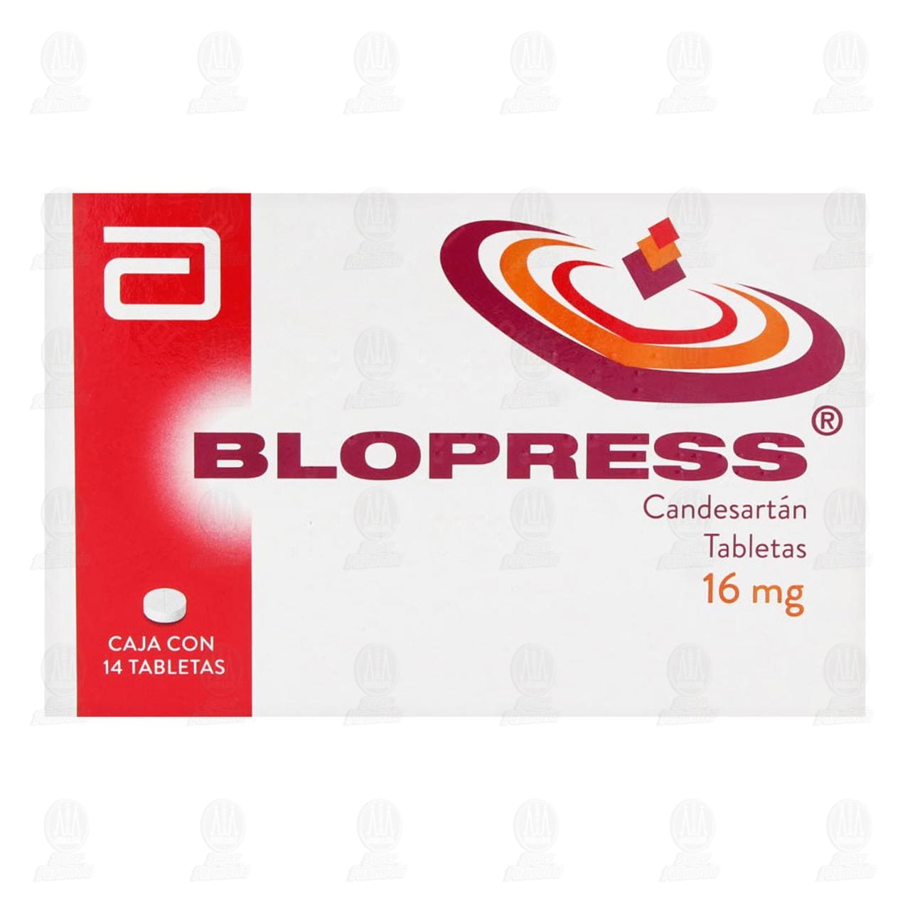 Blopress 16 mg, 14 Tabletas. image number 1