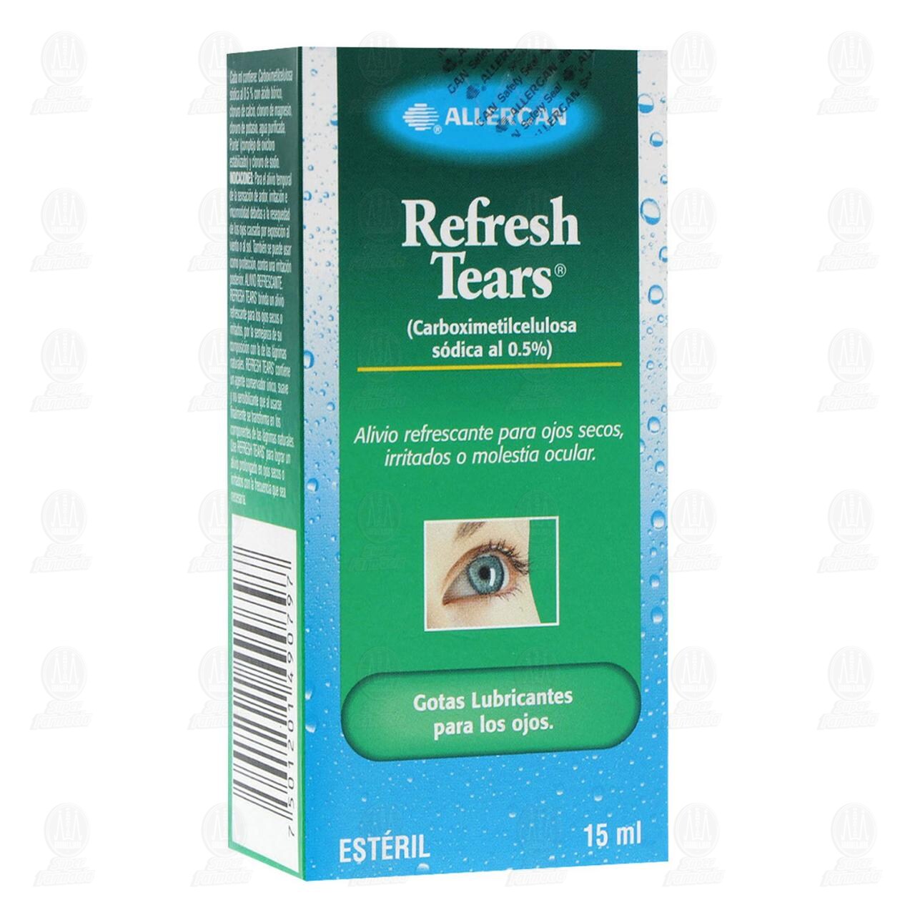 Refresh Tears 0.5% 15 ml, Gotas Lubricantes Oft&aacute;lmica. image number 0