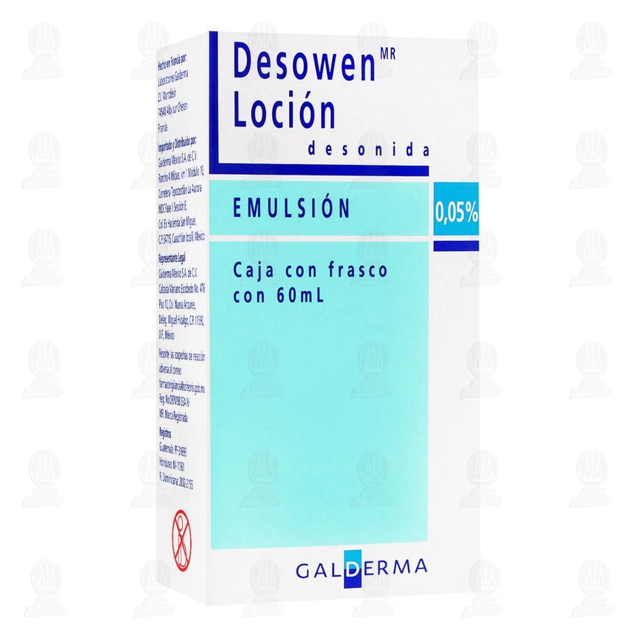 Desowen Loci&oacute;n Emulsi&oacute;n 0.05%, 60 ml.&nbsp; image number 0