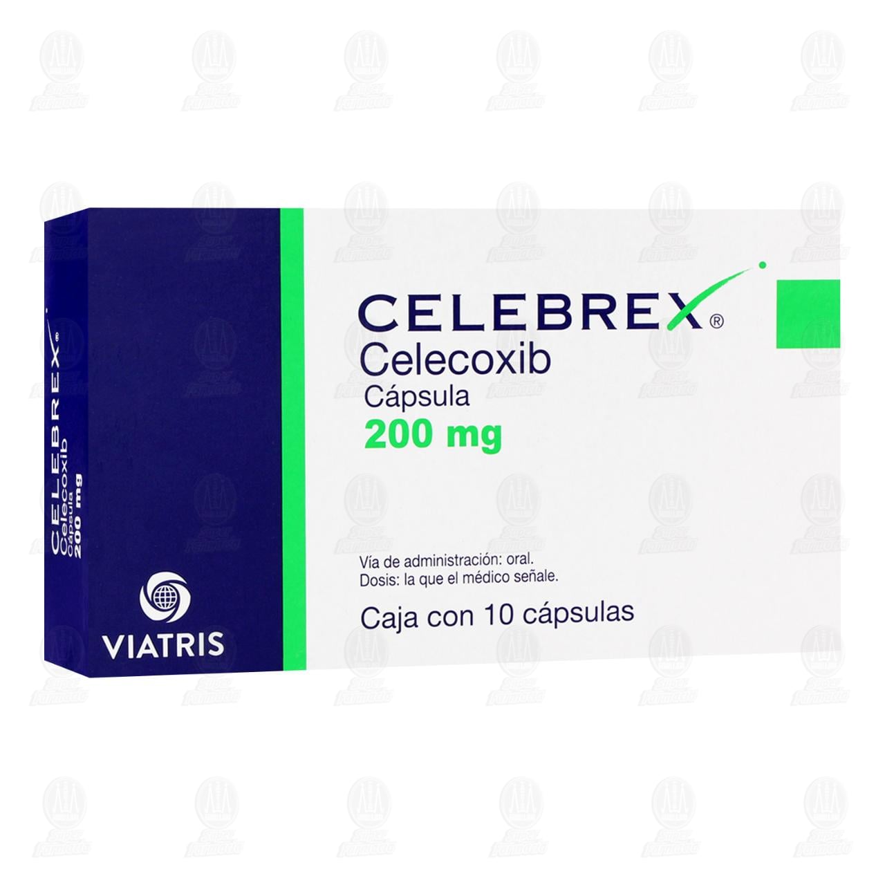 Celebrex 200 mg, 10 C&aacute;psulas.