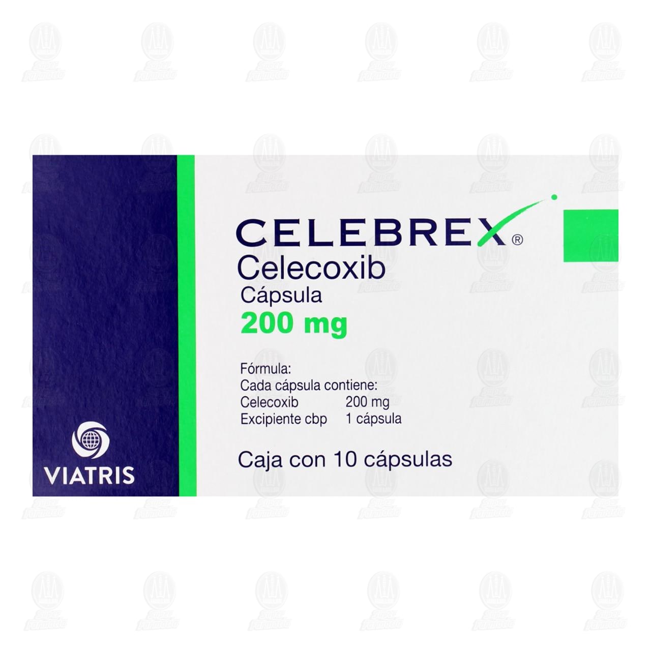 Celebrex 200 mg, 10 C&aacute;psulas. image number 2