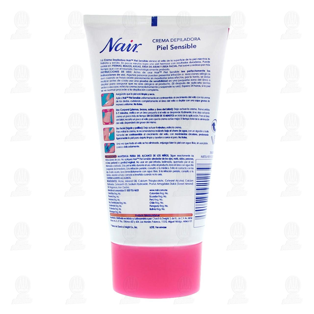 Nair Crema Depiladora Piel Sensible, 150 ml. image number 1