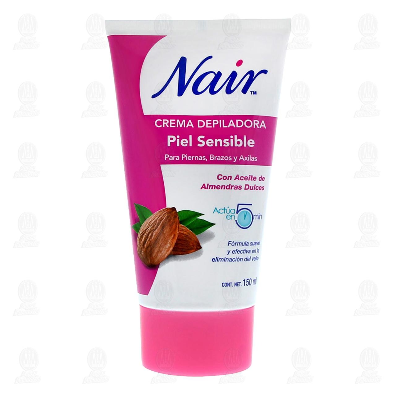 Nair Crema Depiladora Piel Sensible, 150 ml. image number 0