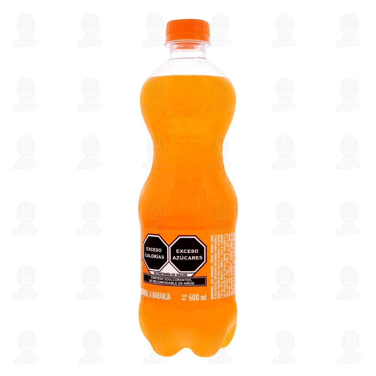 Refresco Fanta Naranja, 600 ml. image number 2