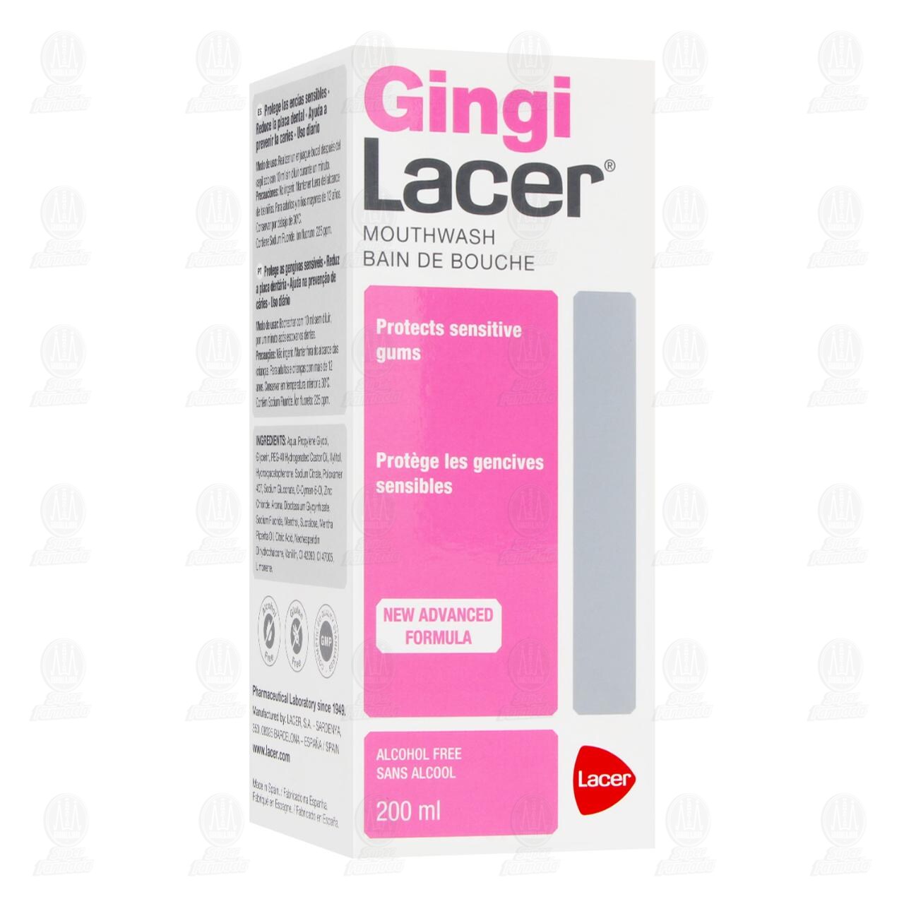 GingiLacer Enjuague Bucal Colut&oacute;rio, 200 ml. image number 0