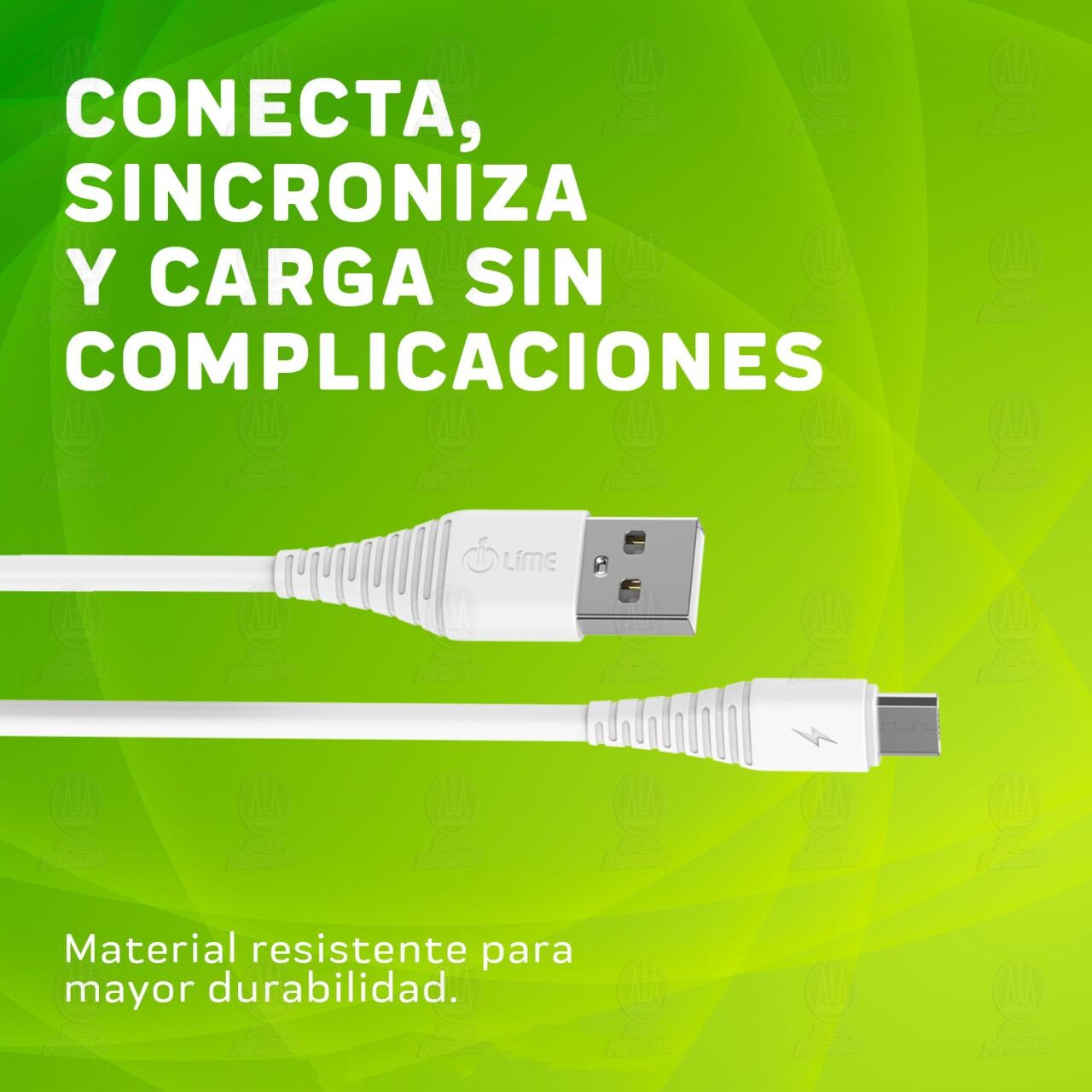 Cable Lime, 1 pz. image number 3