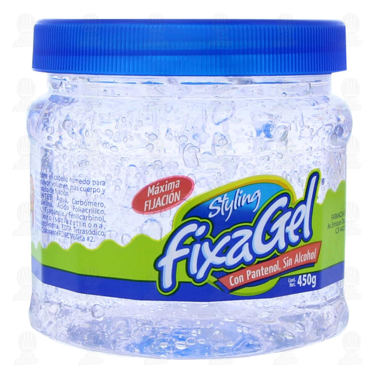 Imagen para Gel para cabello FixaGel Styling máxima fijación, con pantenol, sin alcohol. Envase con 450 gramos.