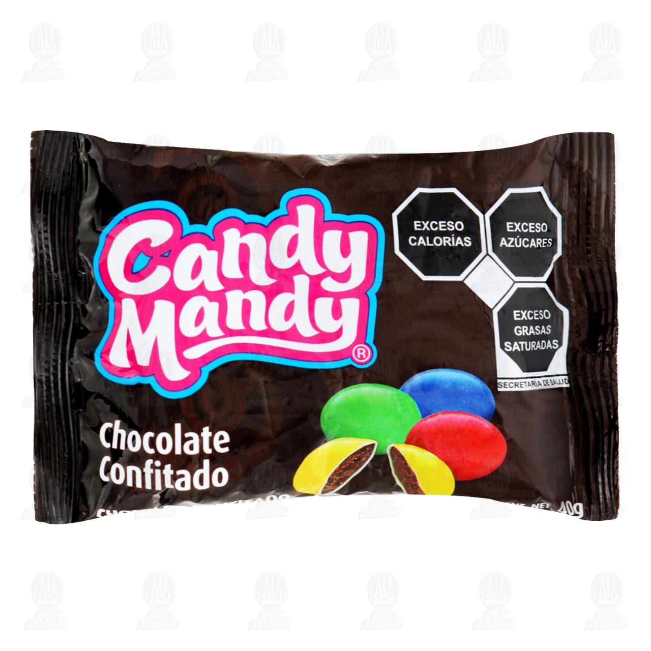 Chocolate Confitado Candy Mandy, 40 gr.