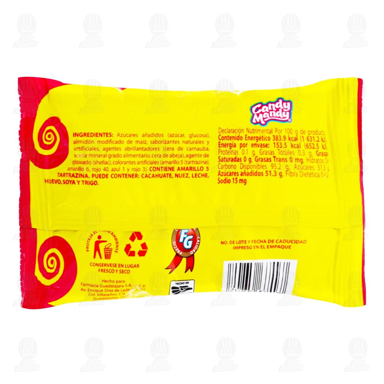 Gomitas Candy Mandy Jelly Beans, 40 gr. image number 1