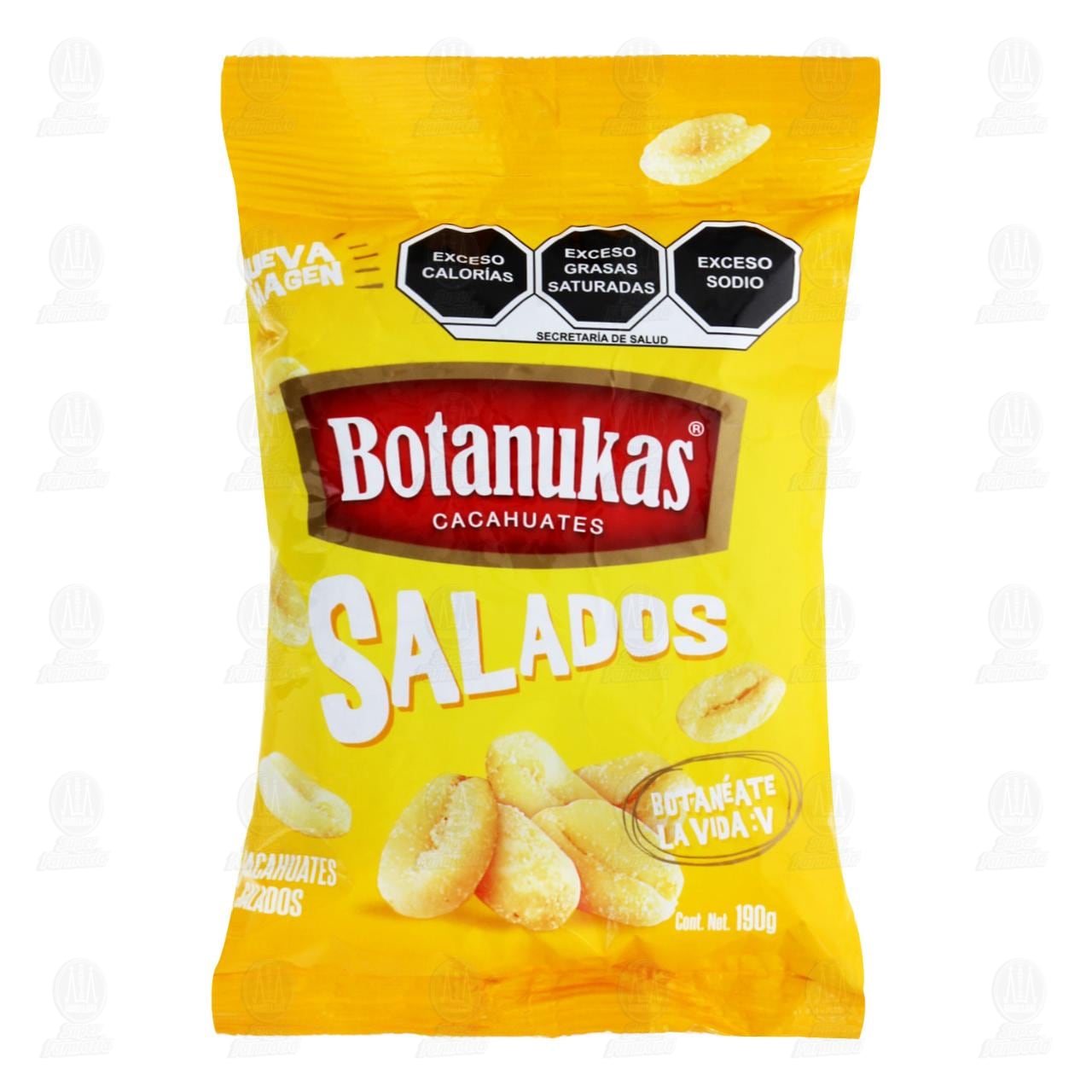 Imagen para Cacahuates Botanukas Salados, 190 gr.