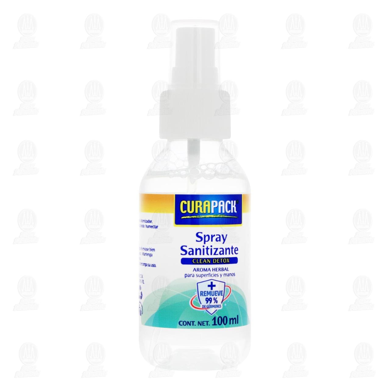 Spray Sanitizante Curapack Clean Detox, 100 ml. image number 0