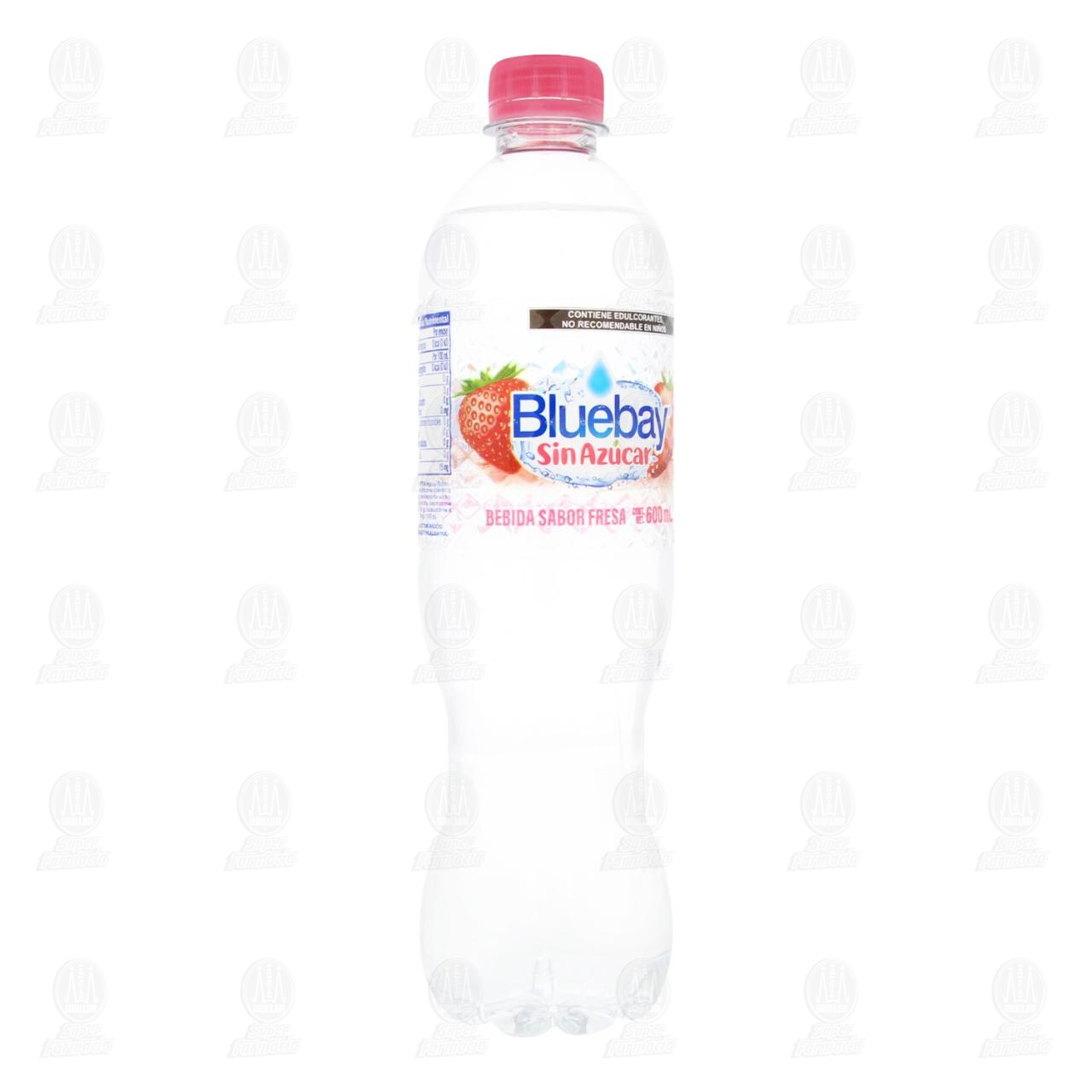 Bebida Bluebay Sabor Fresa, 600 ml. image number 0