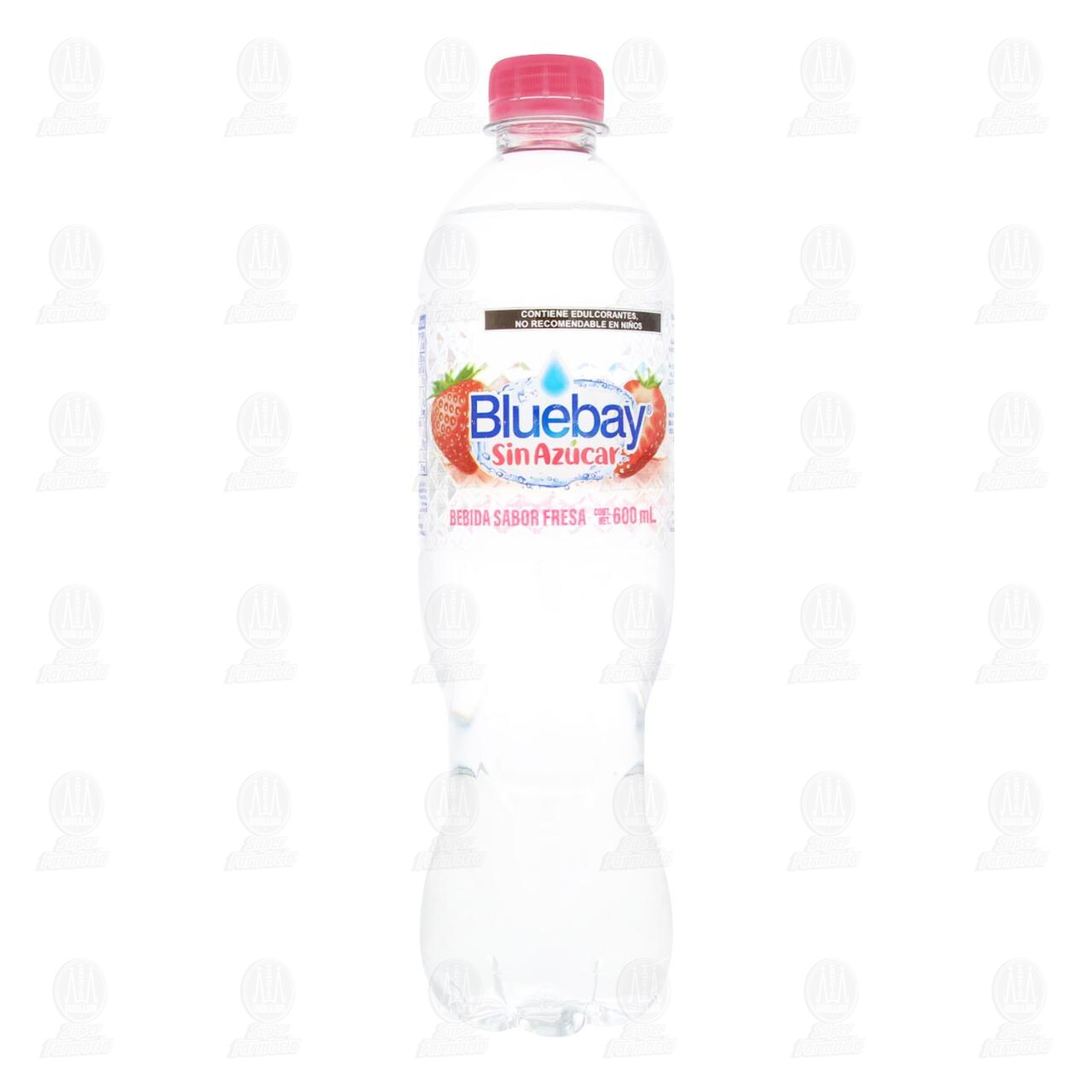 Bebida Bluebay Sabor Fresa, 600 ml. image number 1