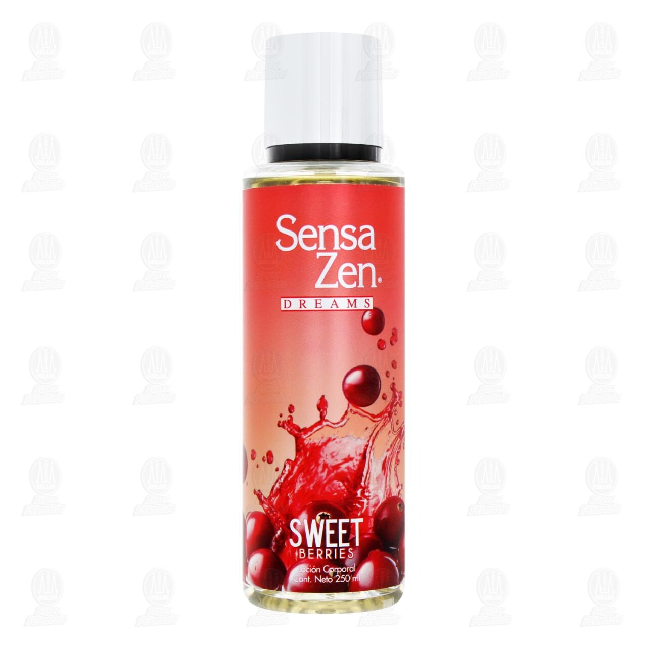 Loci&oacute;n Corporal Sensa Zen Dreams Sweet Berries, 250 ml. image number 1