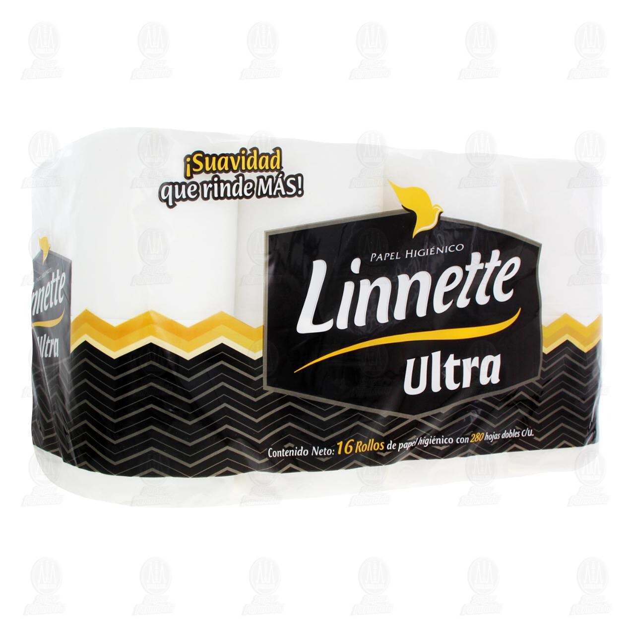 Papel Higi&eacute;nico Linnette Ultra, 16 pzas.