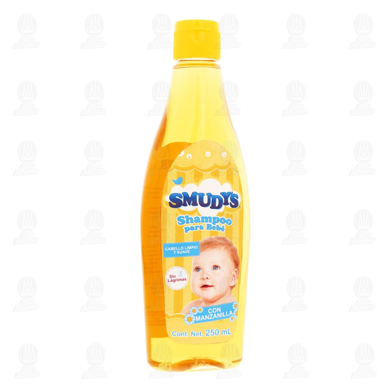 Shampoo para Beb&eacute; Smudy's con Manzanilla, 250 ml.