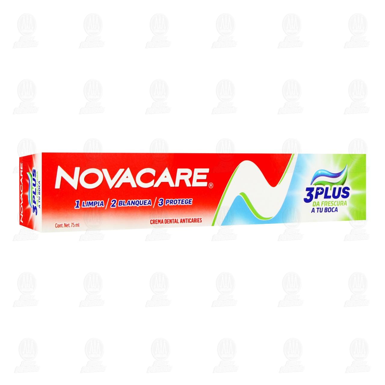 Crema Dental Novacare 3 Plus Anticaries, 75 ml. image number 0