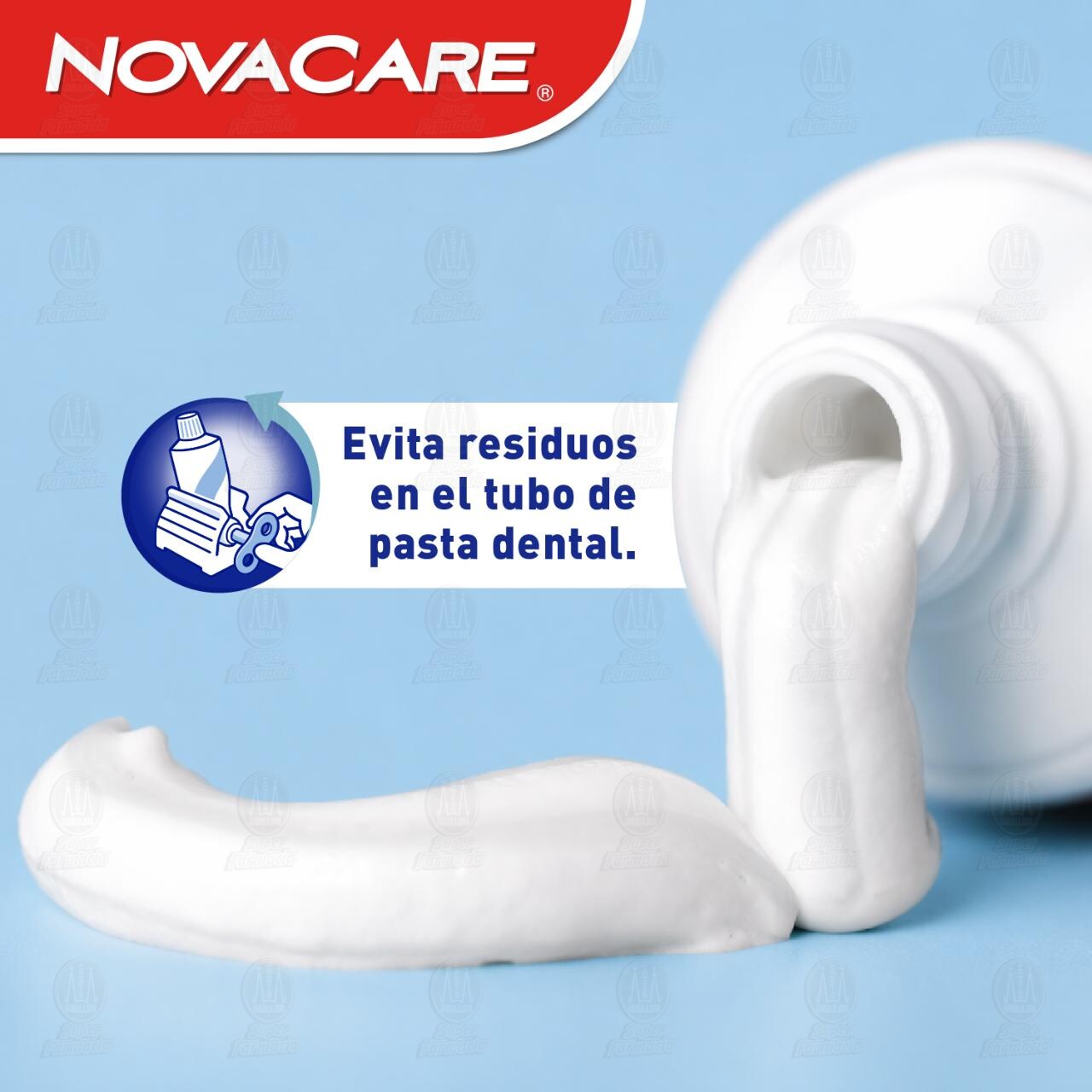 Dispensador NovaCare de Pasta Dental, 1 pz. image number 2