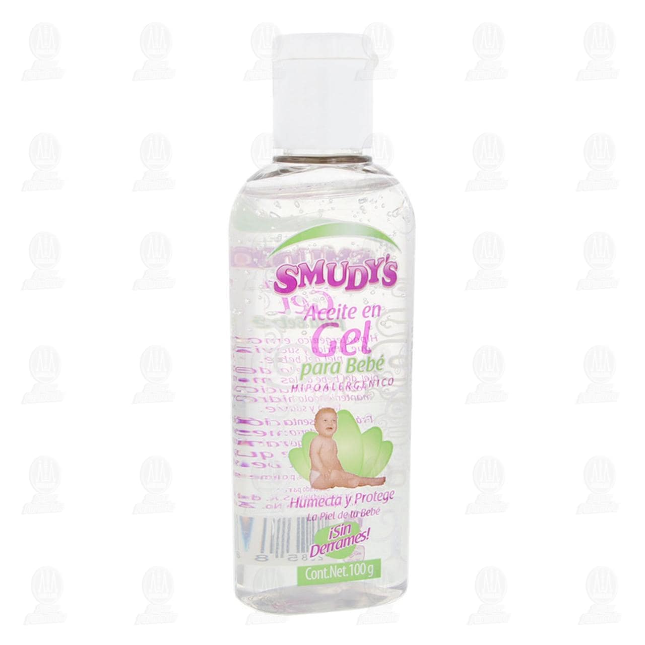 Aceite para Bebé Smudy's en Gel Hipoalergénico, 100 gr.