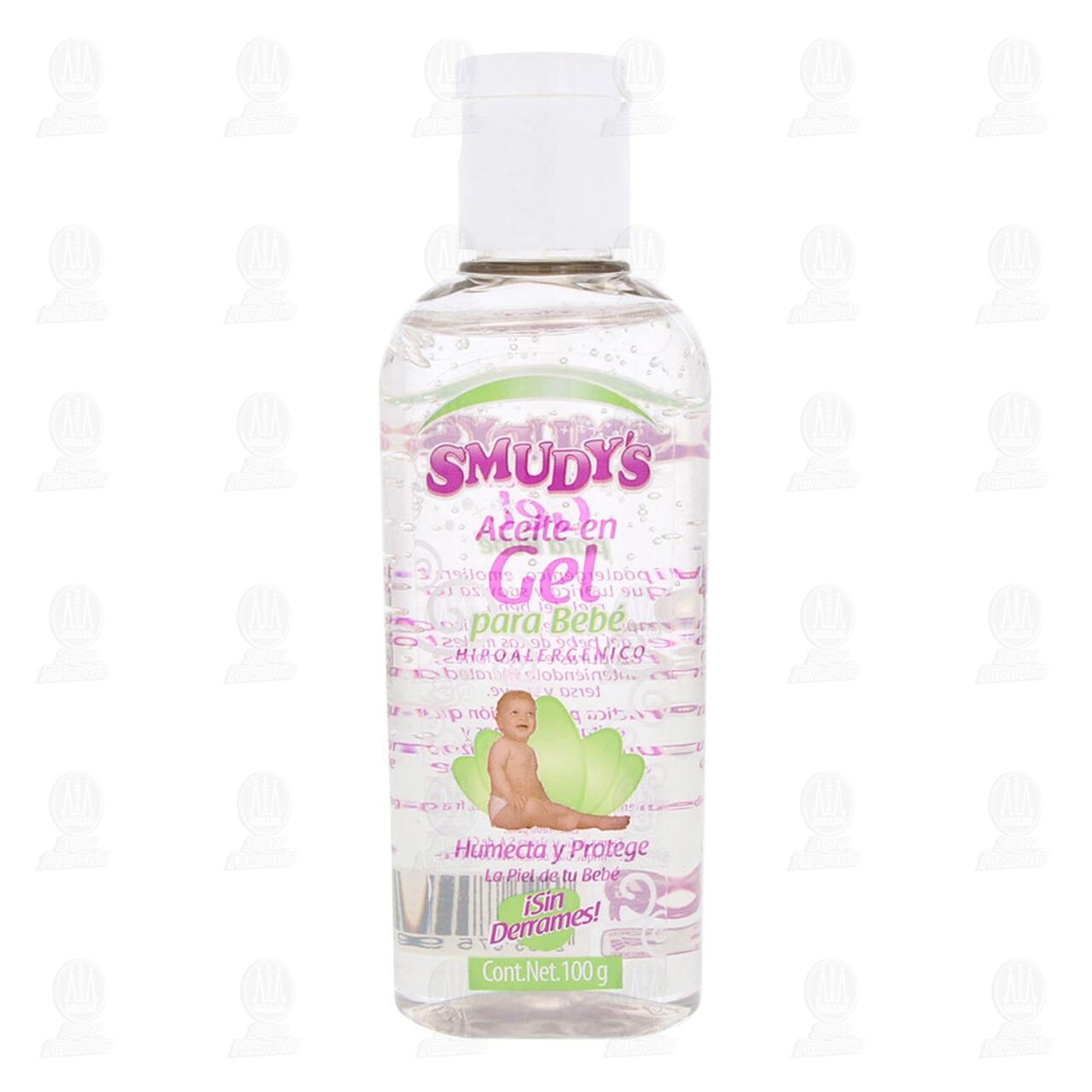 Aceite para Bebé Smudy's en Gel  Hipoalergénico, 100 gr. image number 1