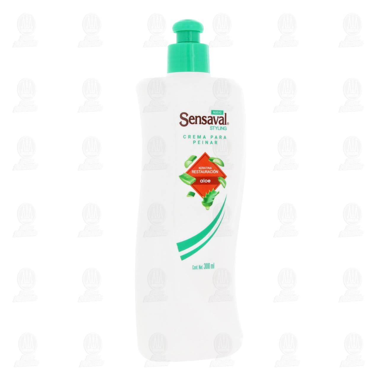 Crema para Peinar Sensaval Styling Aloe, 300 ml.
