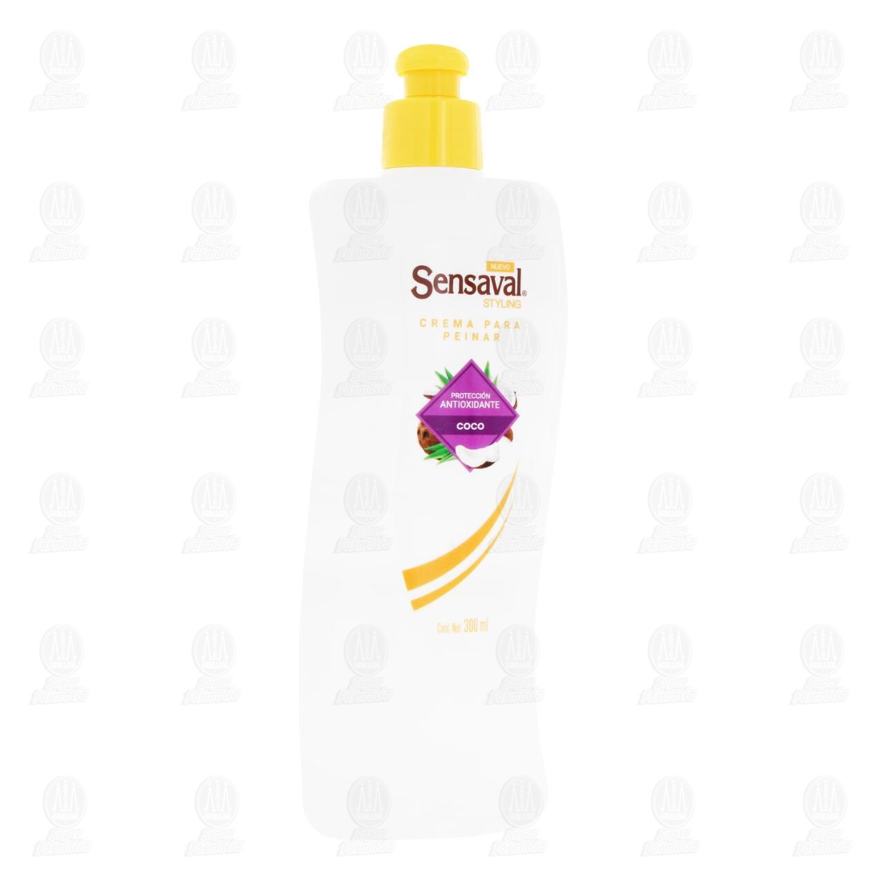 Crema para Peinar Sensaval Styling Coco, 300 ml.