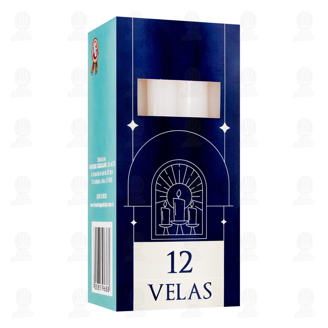 Velas Largas, 12 pzas. image number 0
