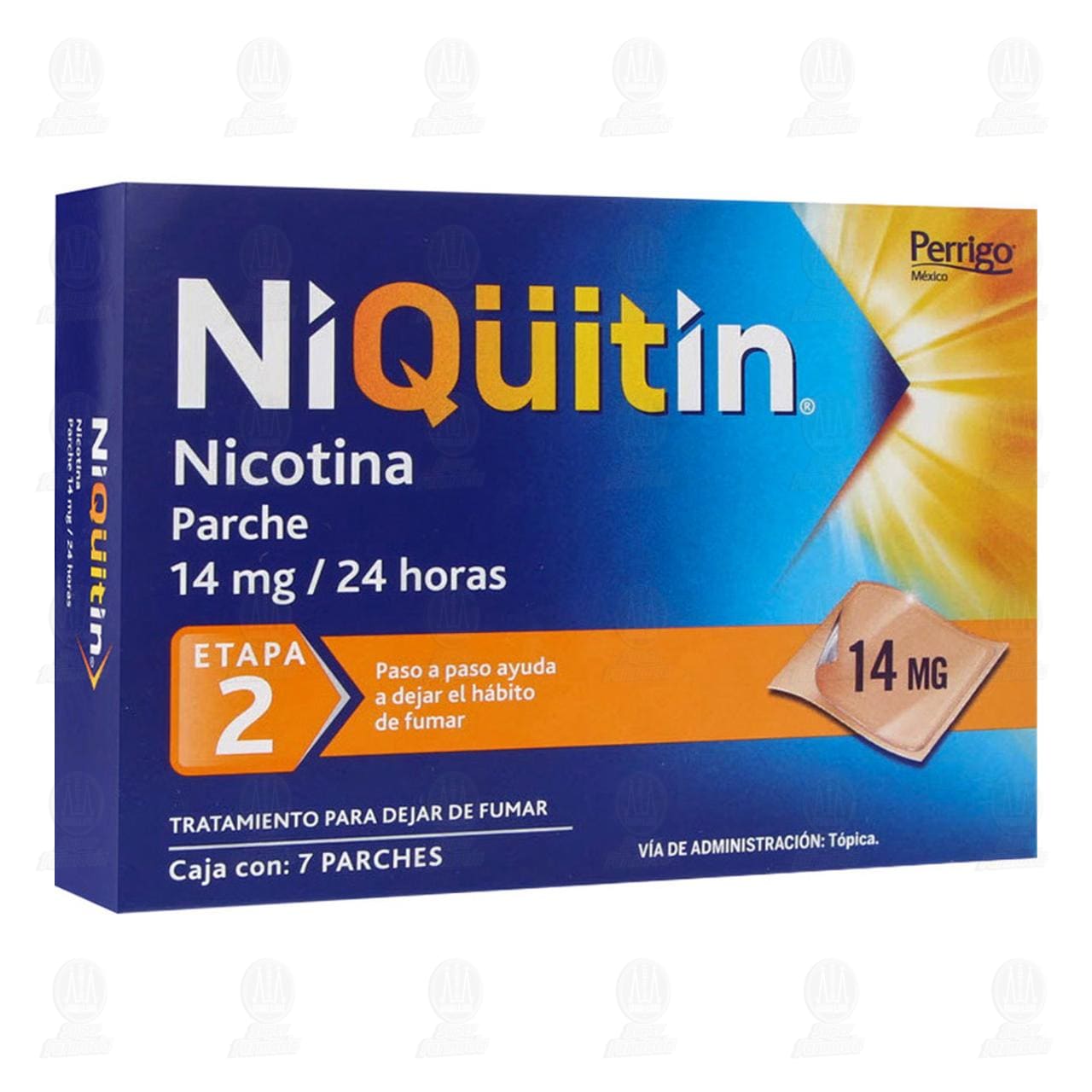 Niq&uuml;itin 14mg/24 Horas 7 Parches, Etapa 2.