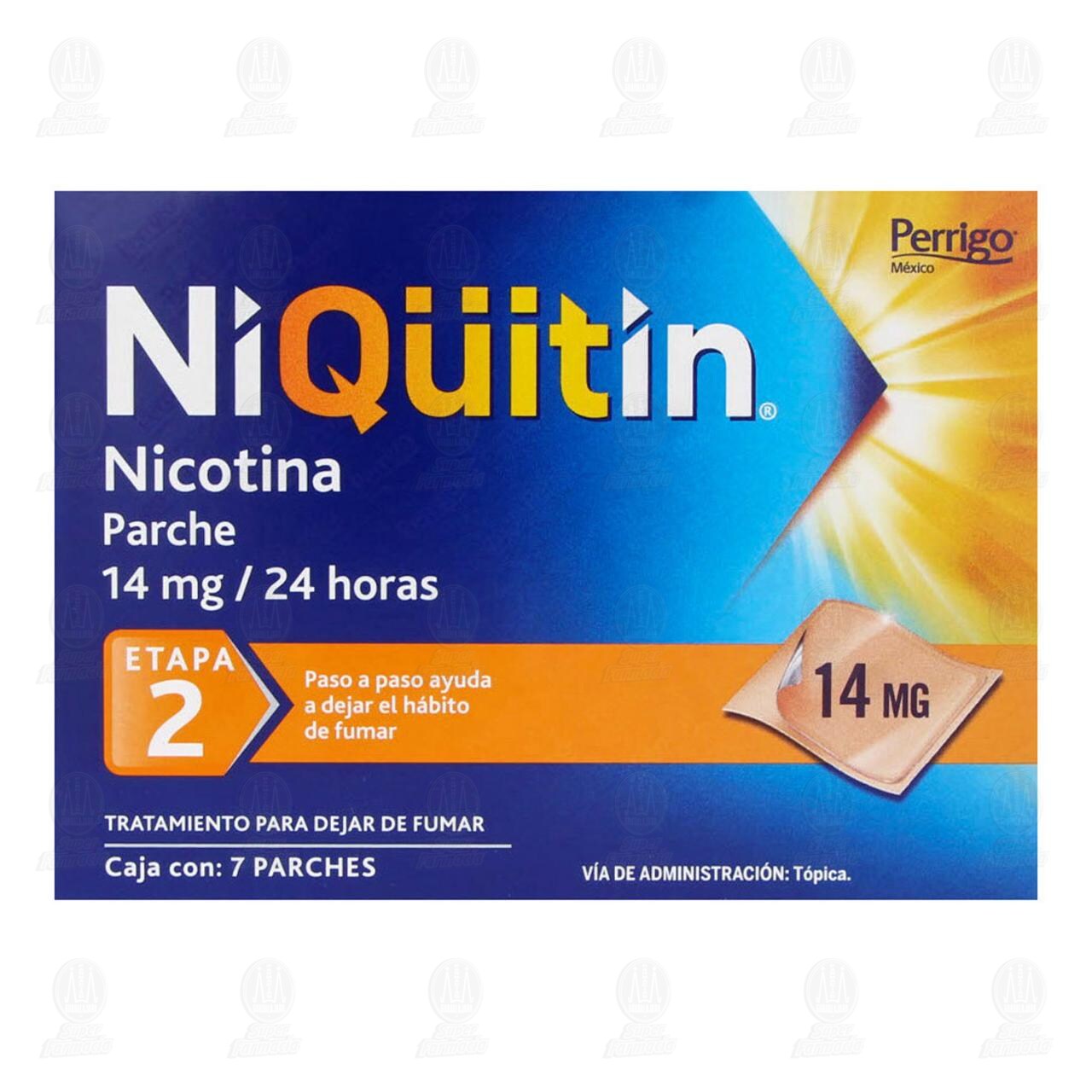 Niq&uuml;itin 14mg/24 Horas 7 Parches, Etapa 2. image number 1