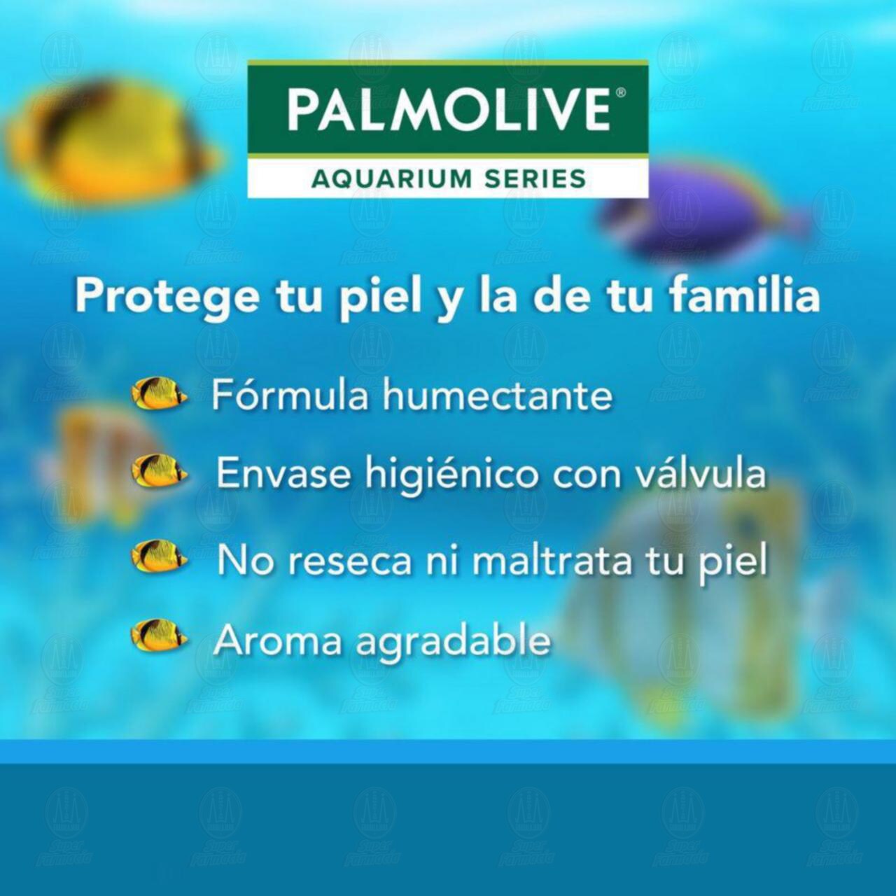 Jab&oacute;n L&iacute;quido para Manos Palmolive Aquarium Series, 221 ml. image number 4