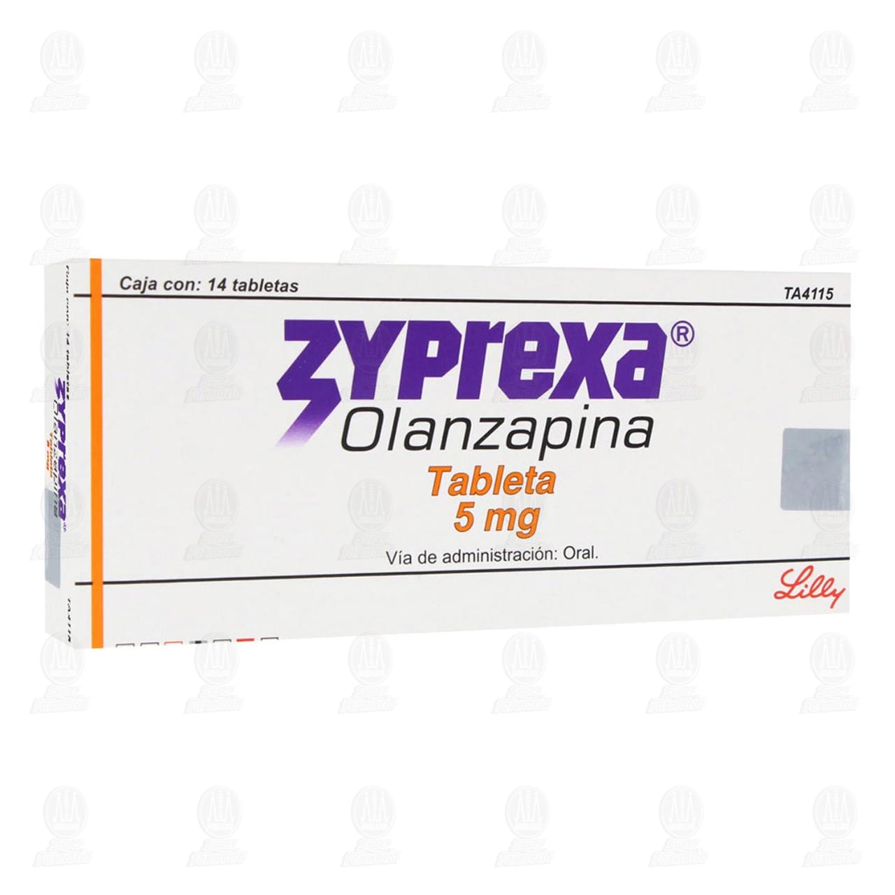 Zyprexa 5 mg, 14 Tabletas. image number 0