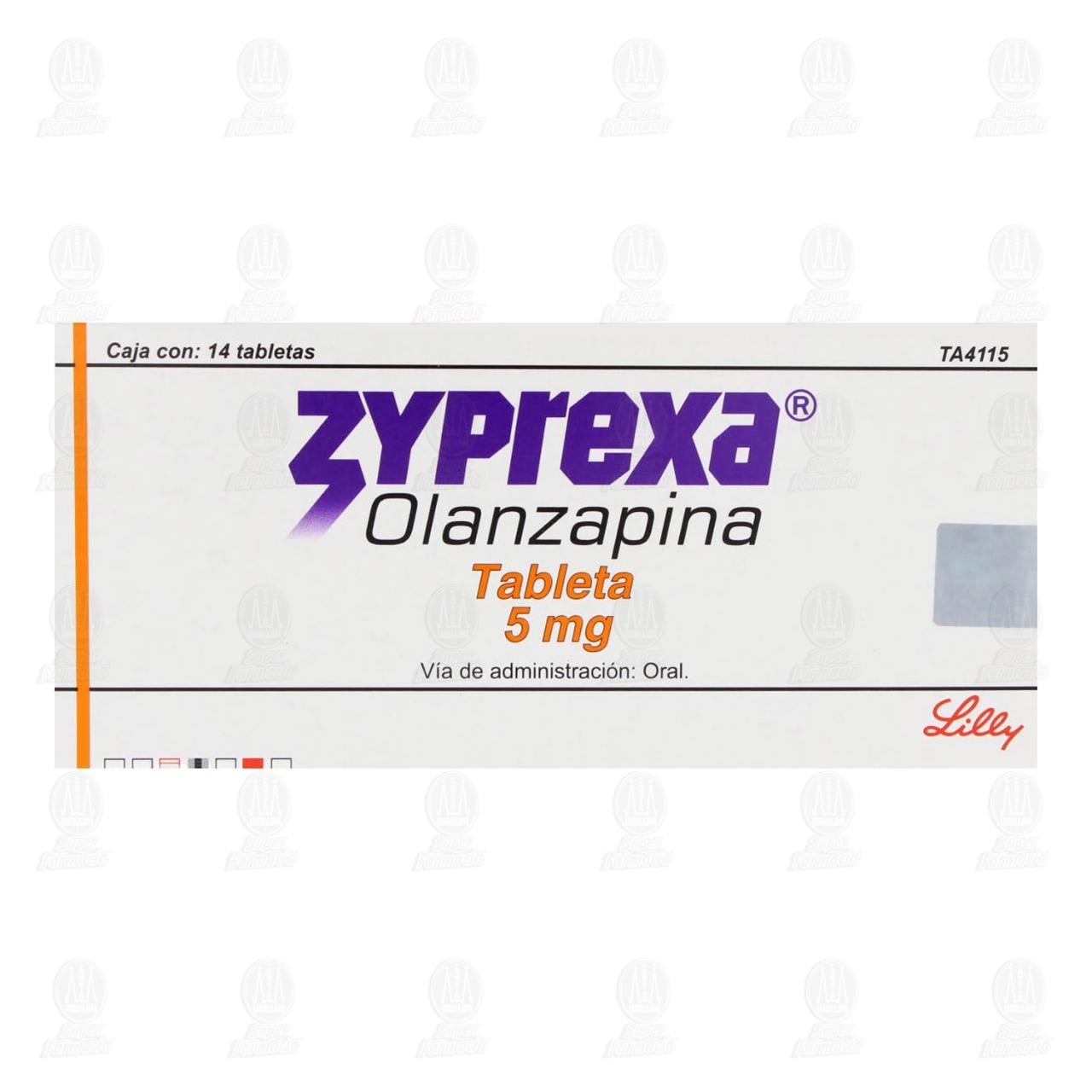 Zyprexa 5 mg, 14 Tabletas. image number 1
