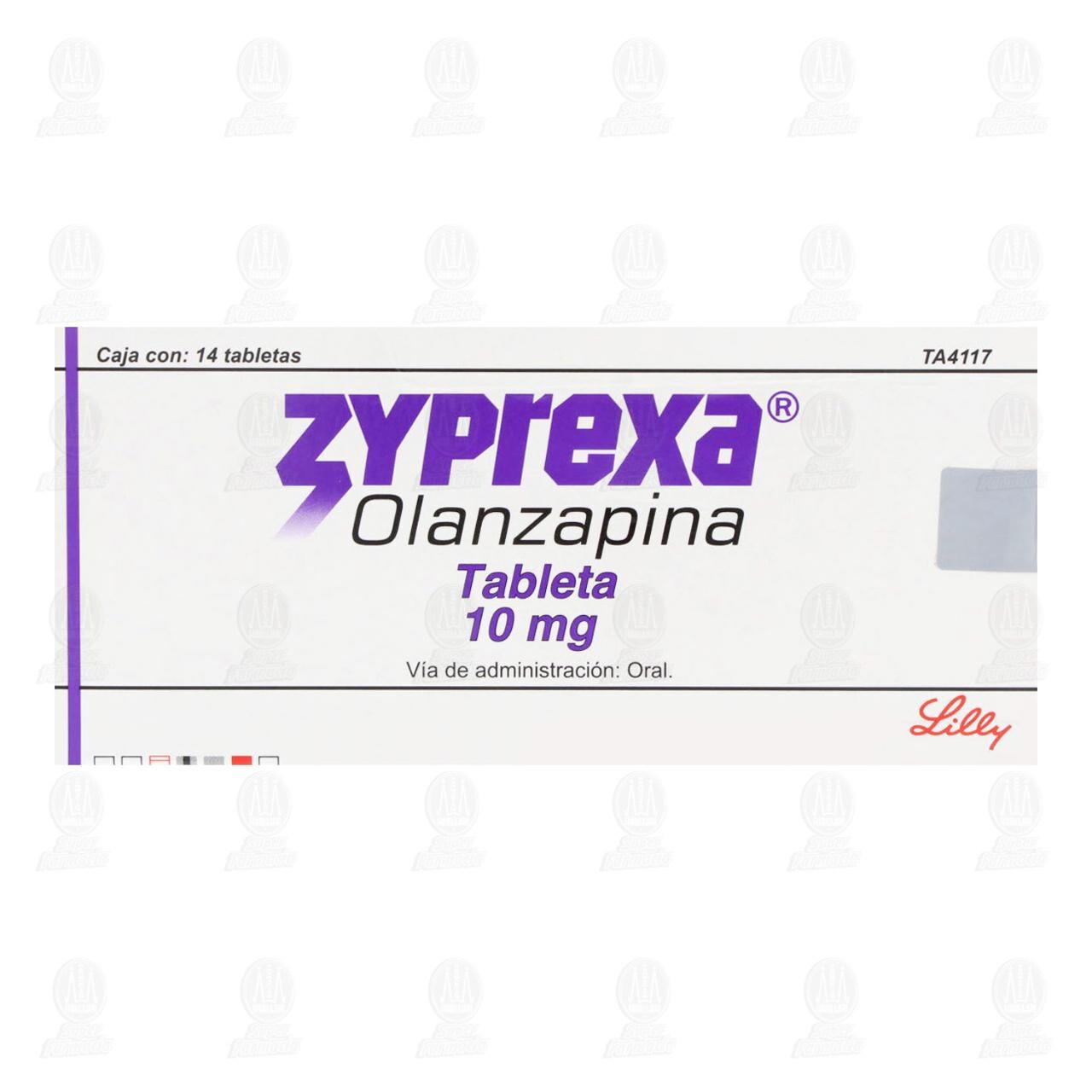 Zyprexa 10 mg, 14 Tabletas. image number 1