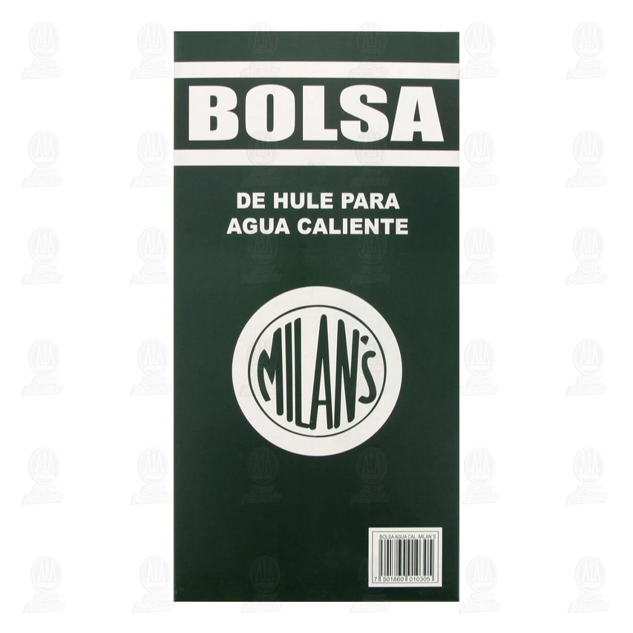 Bolsa de Hule Milan's para Agua Caliente, 1 pz. image number 1