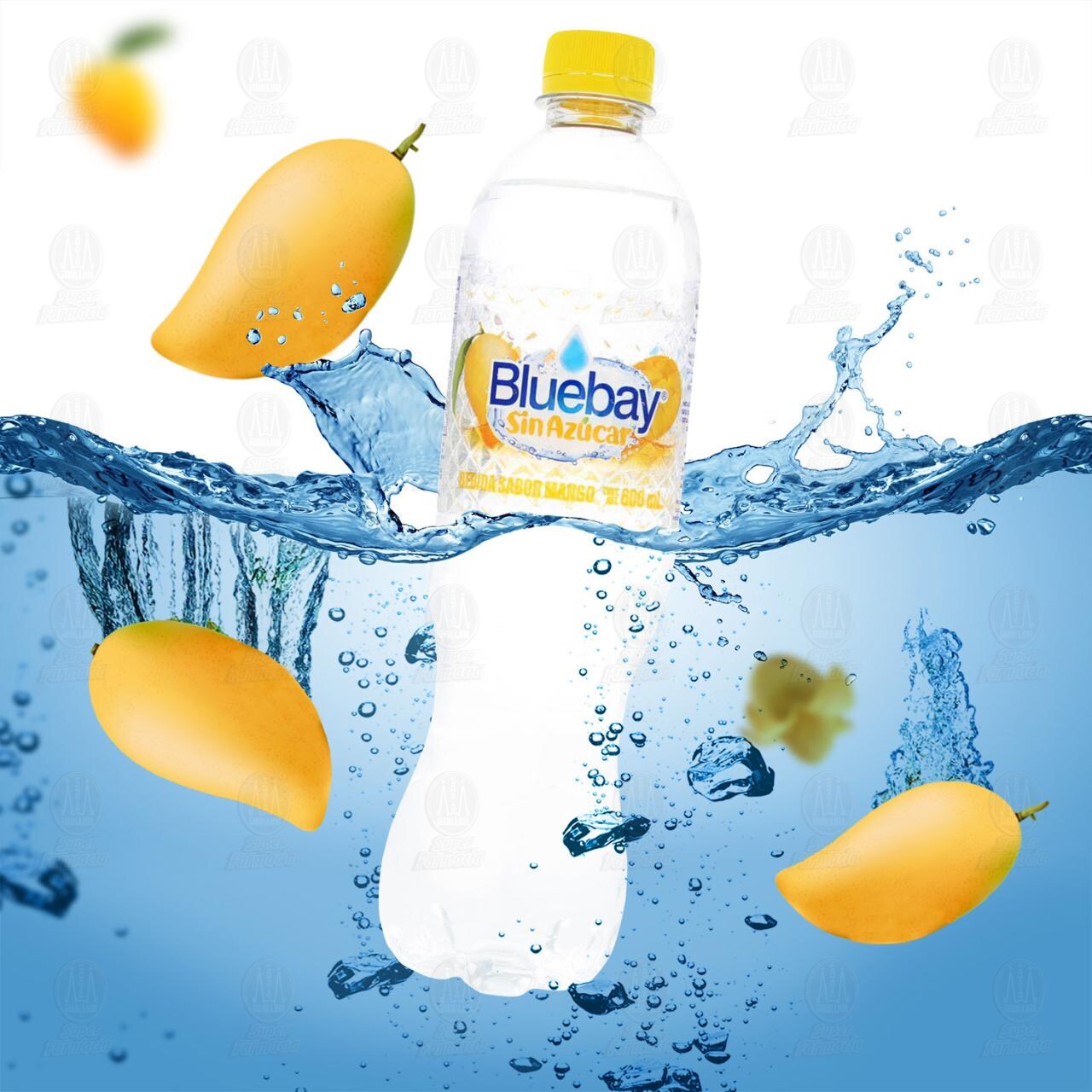 Bebida Bluebay Sabor Mango, 600 ml. image number 2