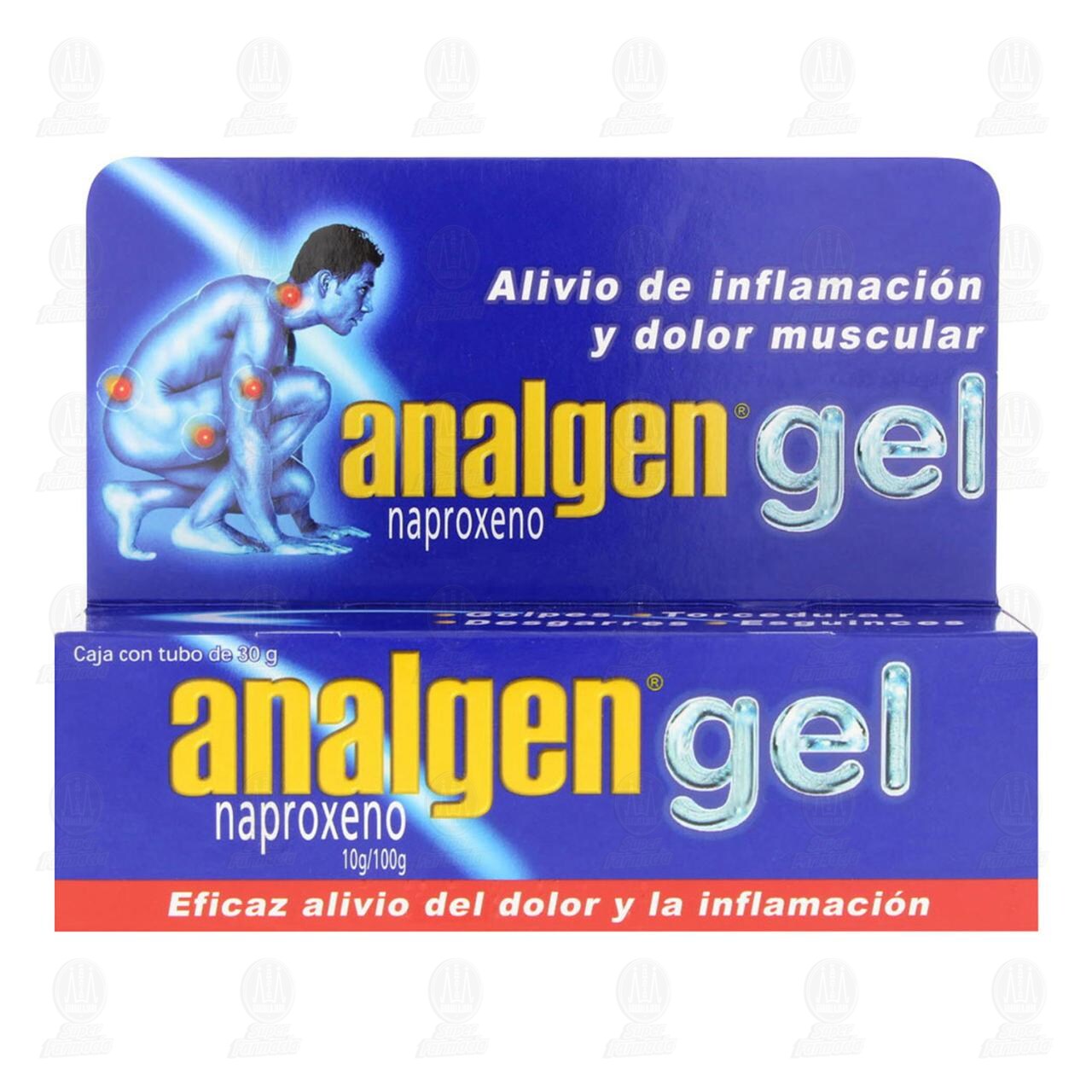 Analgen Gel 10gr/100gr, 30 gr. image number 1