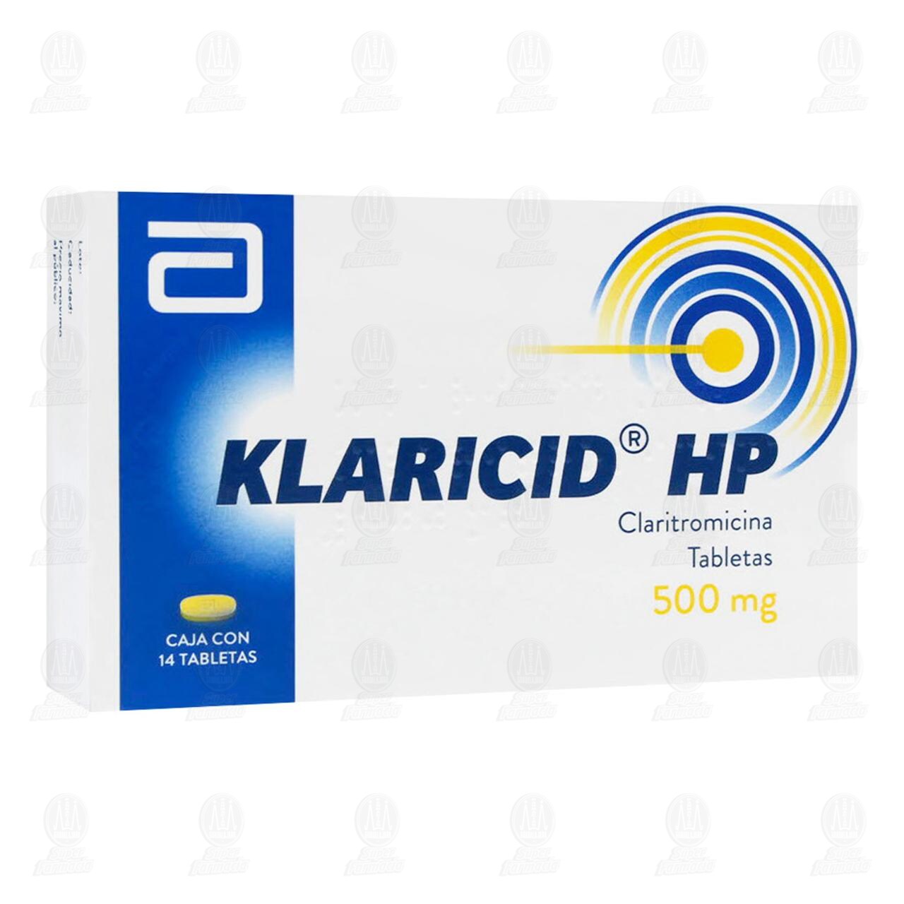 Klaricid HP 500 mg, 14 Tabletas. image number 0