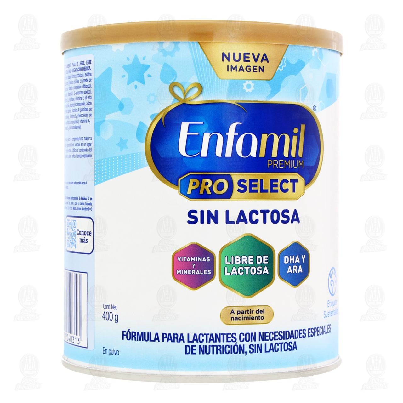 Imagen para Enfamil Premium Pro Select Sin Lactosa Fórmula Infantil a Partir del Nacimiento, 400 gr.
