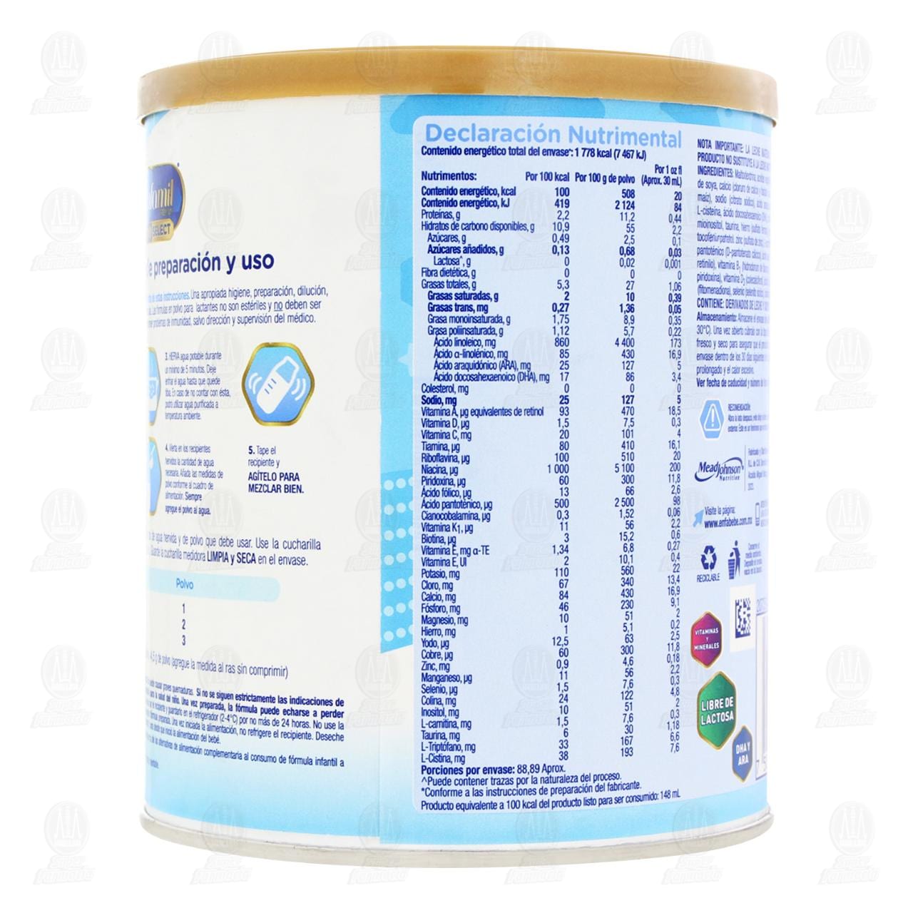 Comprar Enfamil sin lactosa polvo 400 g de polvo Enfamil