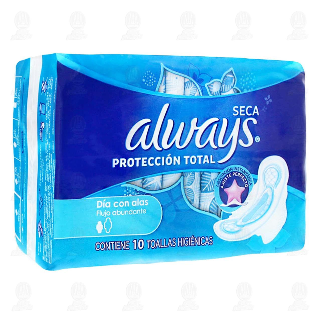Imagen para Toalla Femenina Always Seca Protección Total, 10 pzas.