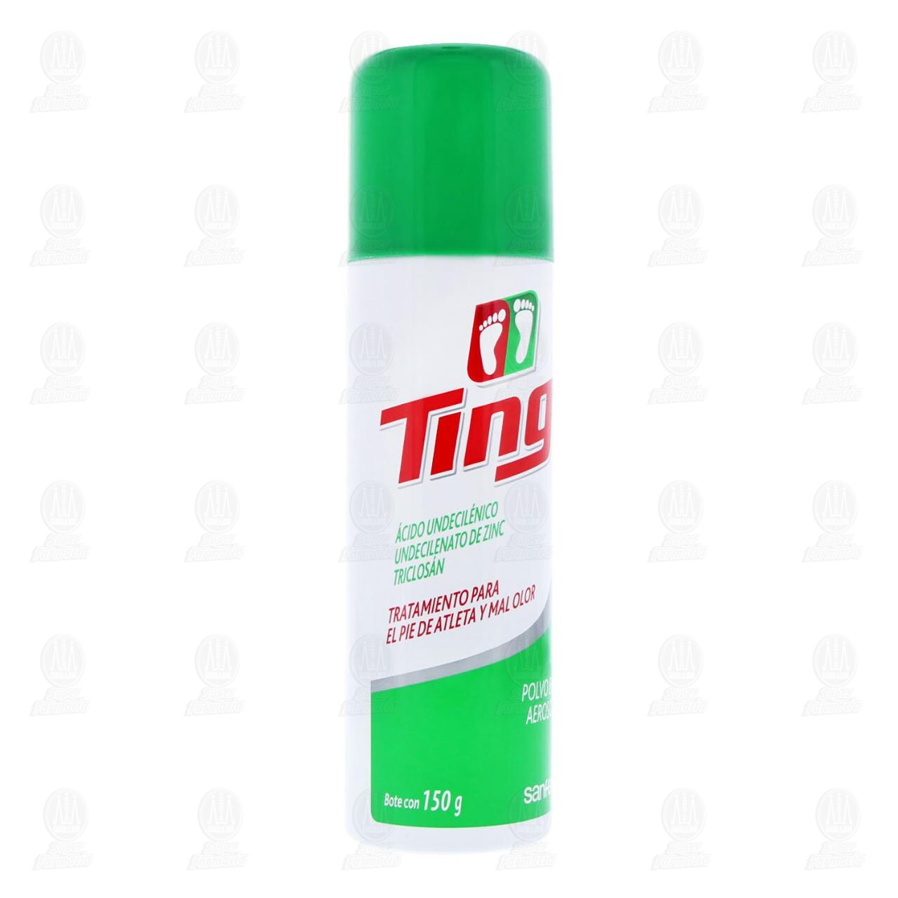 Ting Polvo Aerosol, 150 gr.