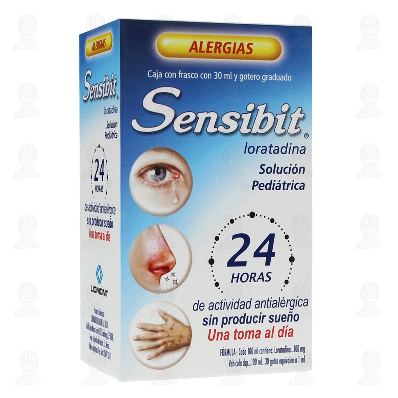 Sensibit Alergias Soluci&oacute;n Pedi&aacute;trica, 30 ml. image number 0