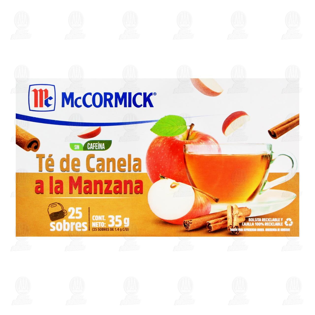 Té de Canela a la Manzana McCormick, 35 gr. image number 1